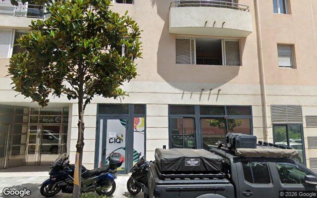 Façade : Espace Alban-85 Boulevard Napoleon-, Ajaccio
